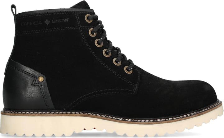 Canada Snow Men's Williams Lace Suede Black Canada Snow