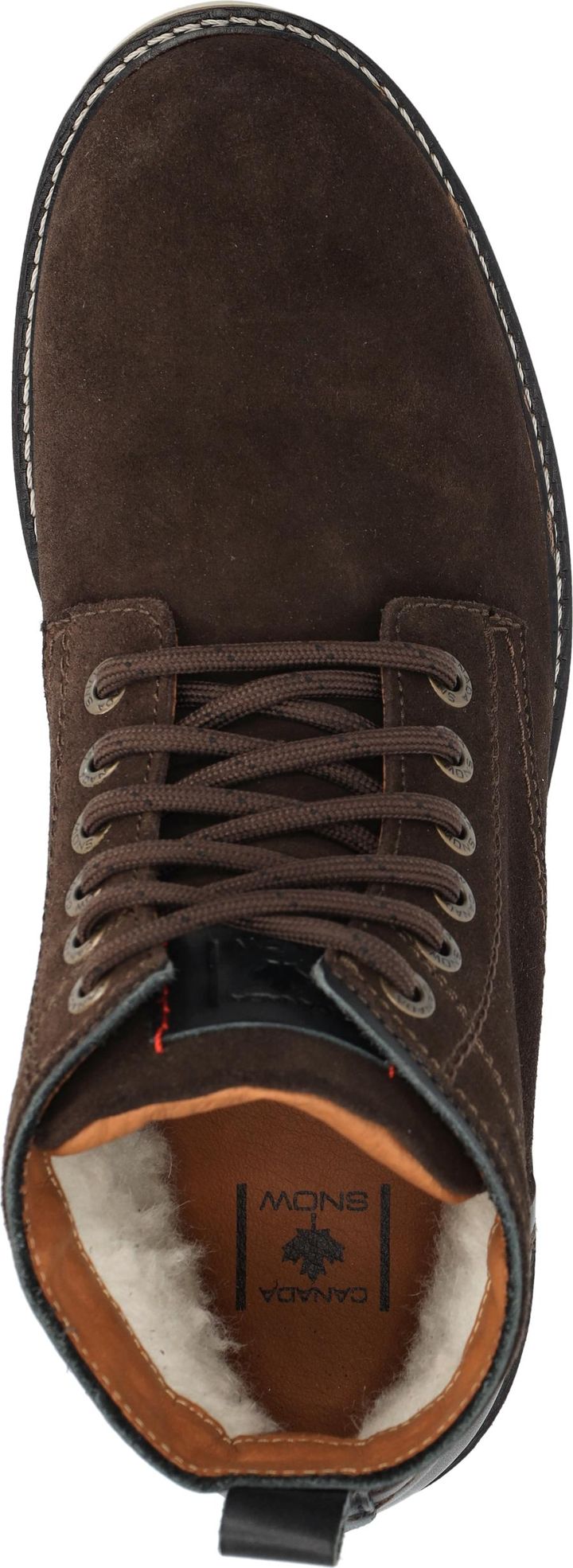 Canada Snow Men's Williams Lace Suede Brown Canada Snow