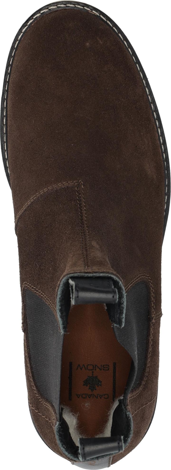 Canada Snow Men's Williams Chelsea Suede Brown Canada Snow