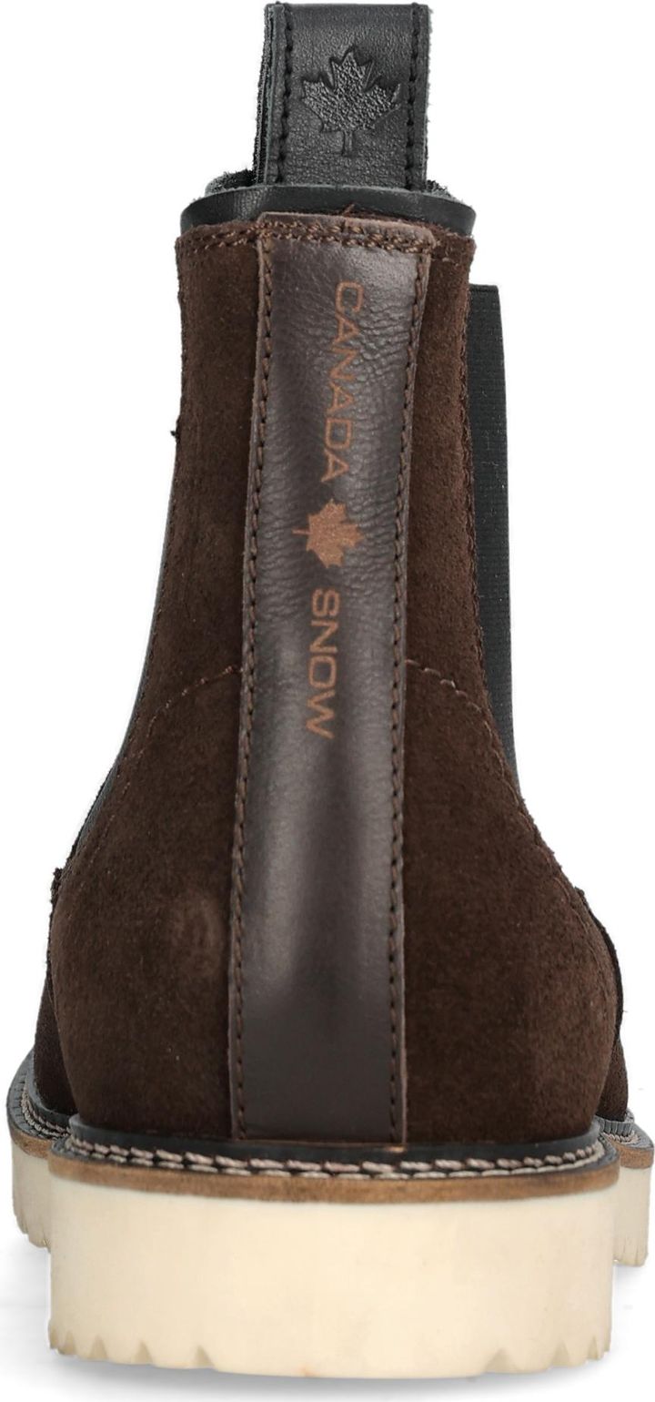 Canada Snow Men's Williams Chelsea Suede Brown Canada Snow