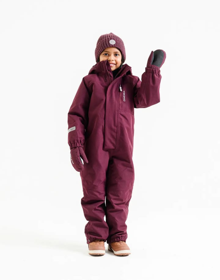 Viking Footwear Kid´s Toasty Winter Thermal Overall Plum Viking Footwear