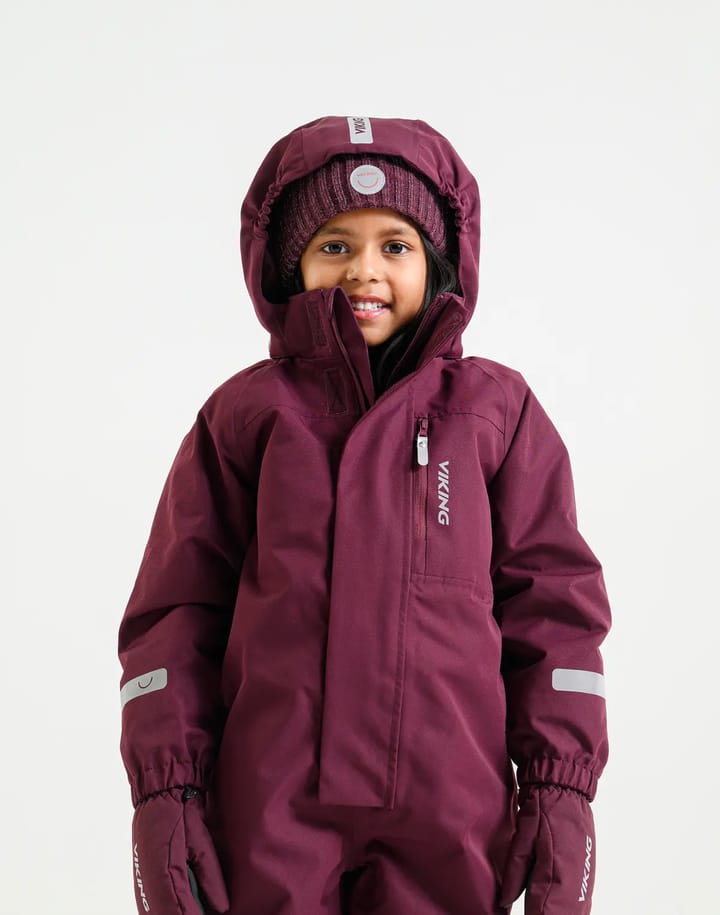 Viking Footwear Kid´s Toasty Winter Thermal Overall Plum Viking Footwear