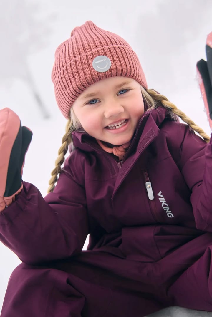 Viking Footwear Kid´s Toasty Winter Thermal Overall Plum Viking Footwear