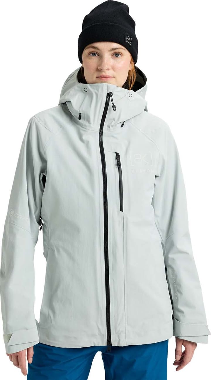 Burton Women's Ak Gore Upshift Jacket Gray Cloud Burton
