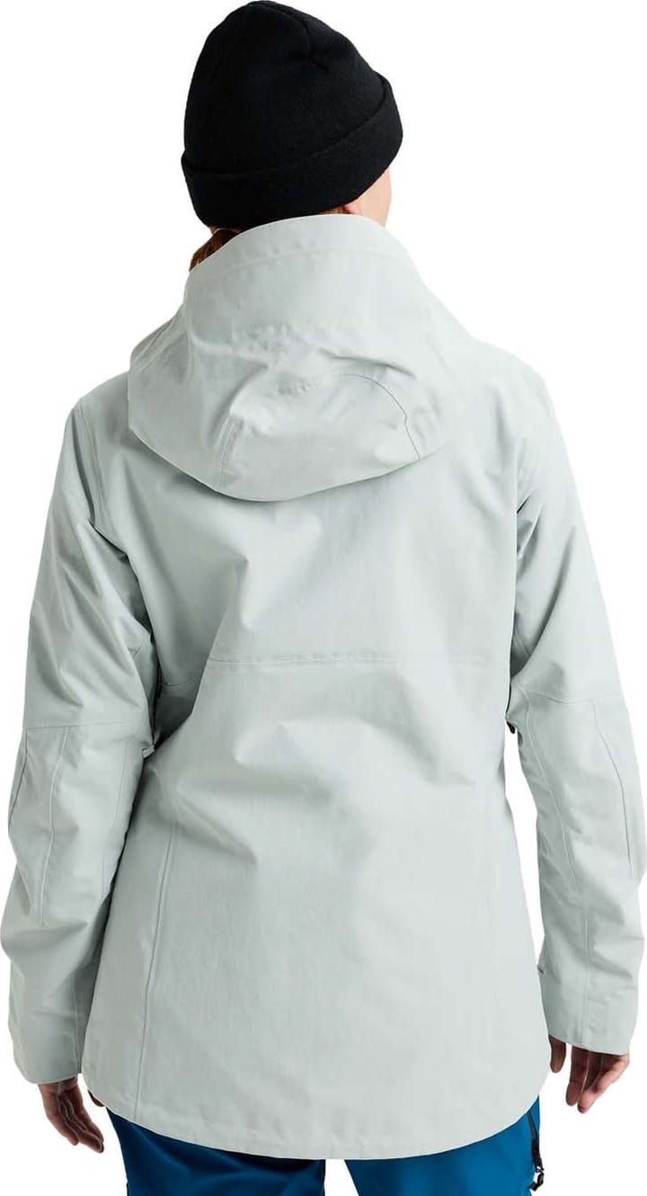 Burton Women's Ak Gore Upshift Jacket Gray Cloud Burton