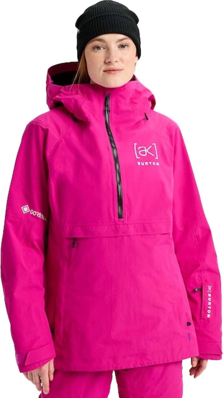 Burton Womens Ak Gore Kimmy Anorak Very Berry Burton