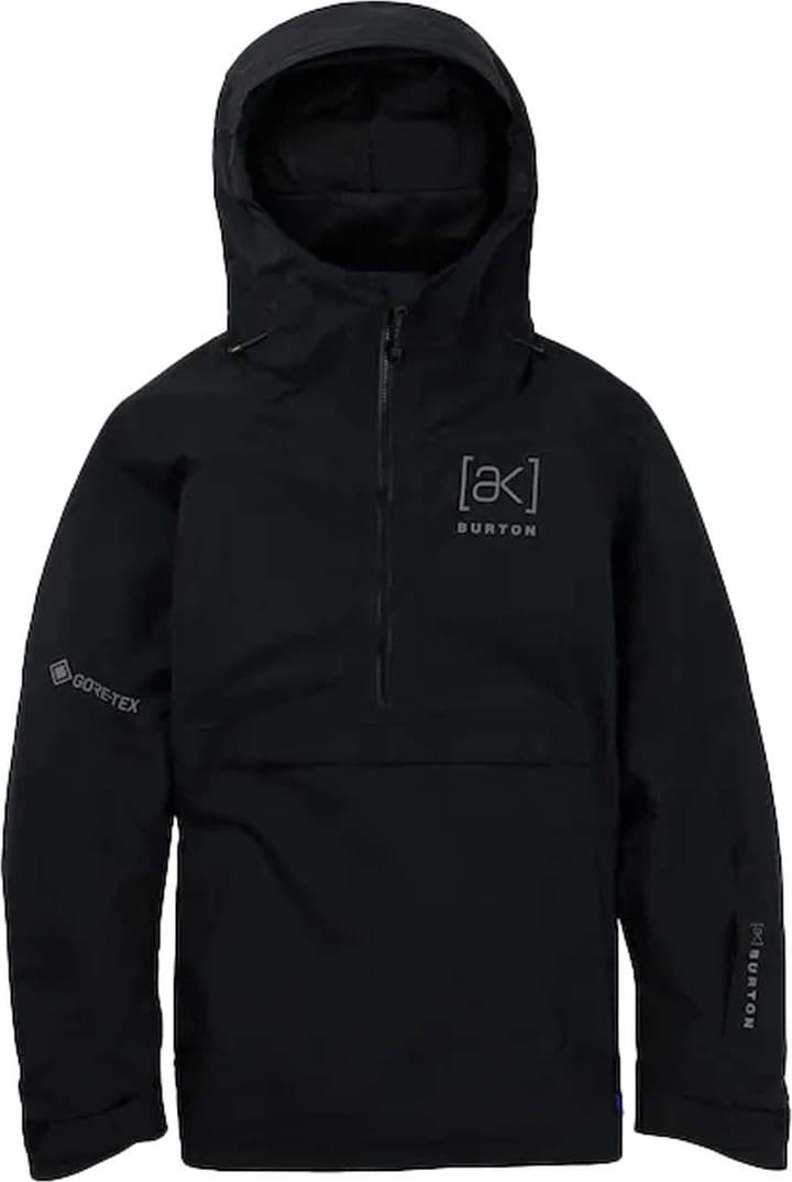 Burton Womens Ak Gore Kimmy Anorak True Black Burton