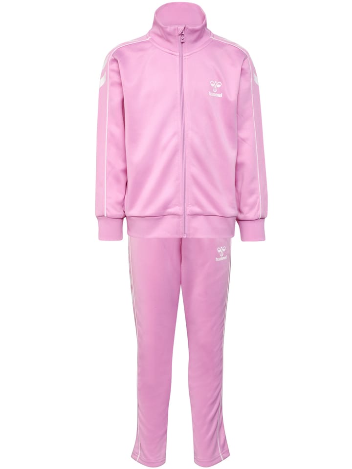 Kids' hmlTrack Tracksuit Pastel Lavender Hummel