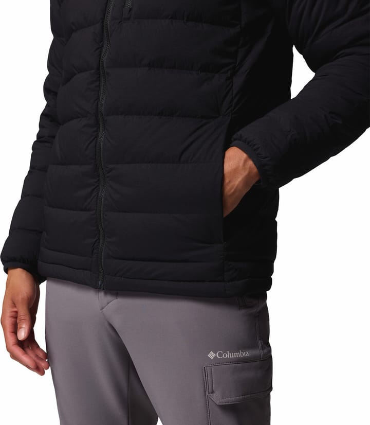 Columbia Men's Drift Peak Stretch Down Hooded Jacket Black Columbia Columbia Men's Drift Peak Stretch Down Hooded Jacket Black Columbia