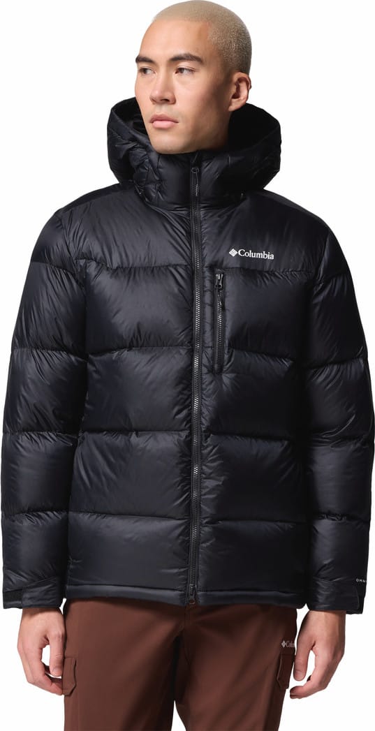 Columbia Men's Cloudview Down Hooded Jacket Black Columbia