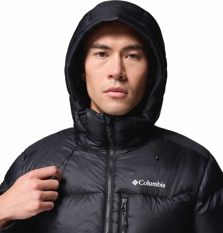 Columbia Men's Cloudview Down Hooded Jacket Black Columbia