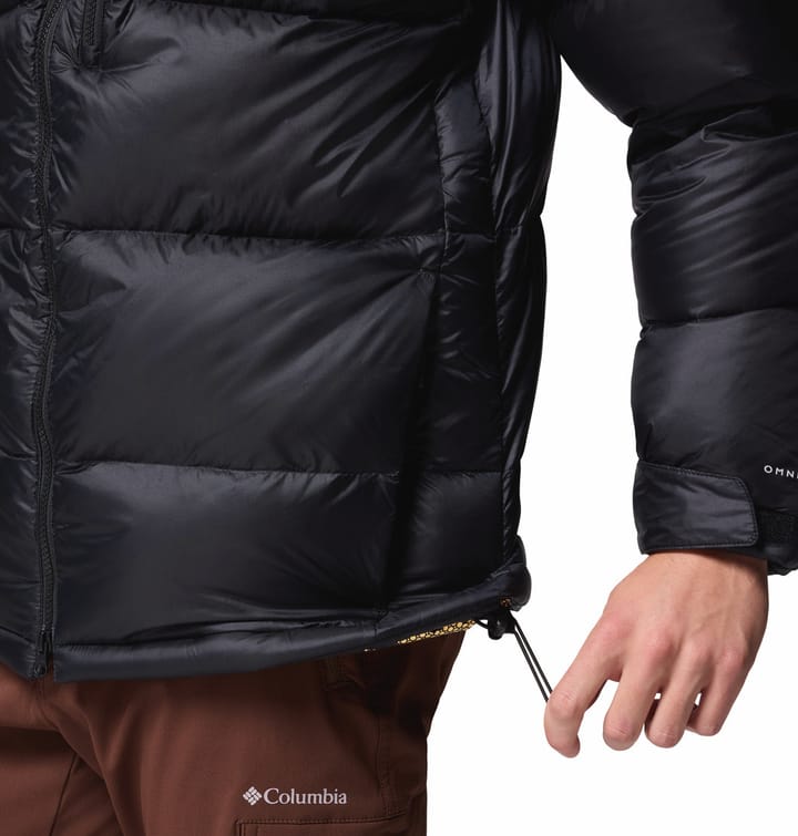 Columbia Men's Cloudview Down Hooded Jacket Black Columbia
