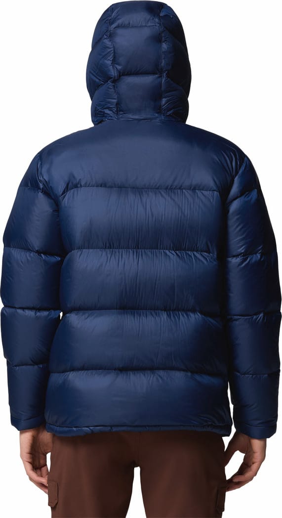 Columbia Men's Cloudview Down Hooded Jacket Collegiate Navy Columbia Columbia Men's Cloudview Down Hooded Jacket Collegiate Navy Columbia