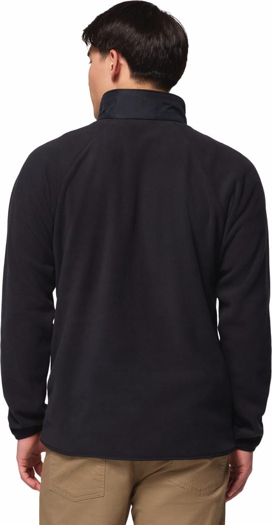 Columbia Men's Fast Trek Overlay Full Zip Fleece Jacket Black Columbia