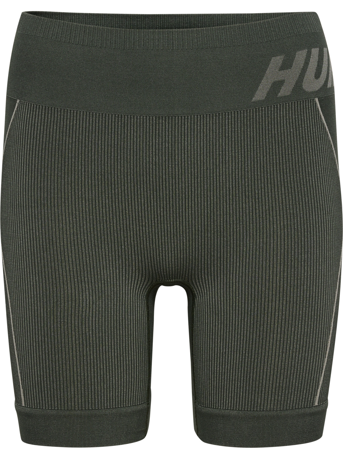 Hummel Women's hmlTE Christel Seamless Shorts Climbing Ivy/Seagrass Melange