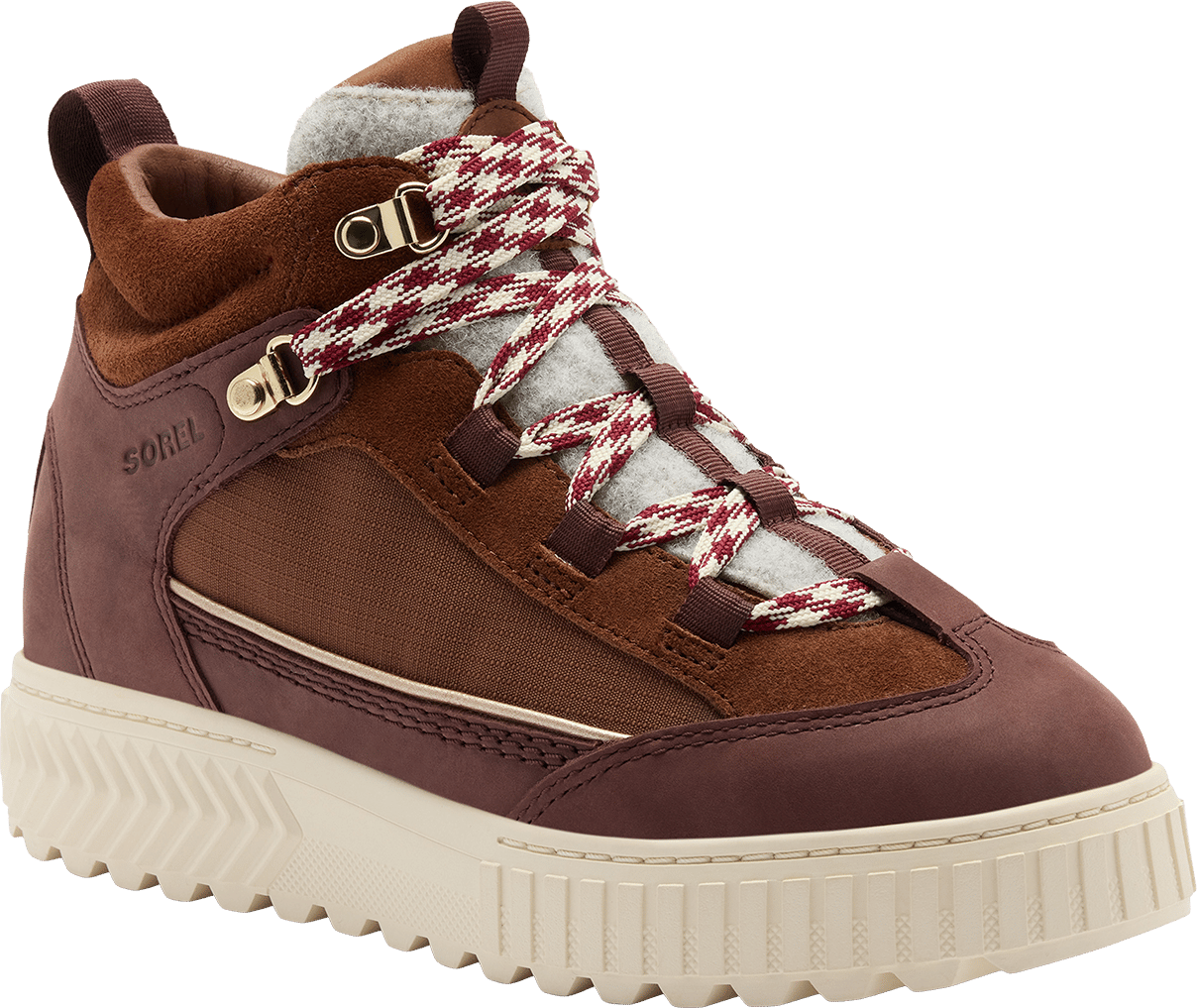Sorel Women's Ona Ave™ Peak Boot Waterproof Dark Auburn, Red Lodge
