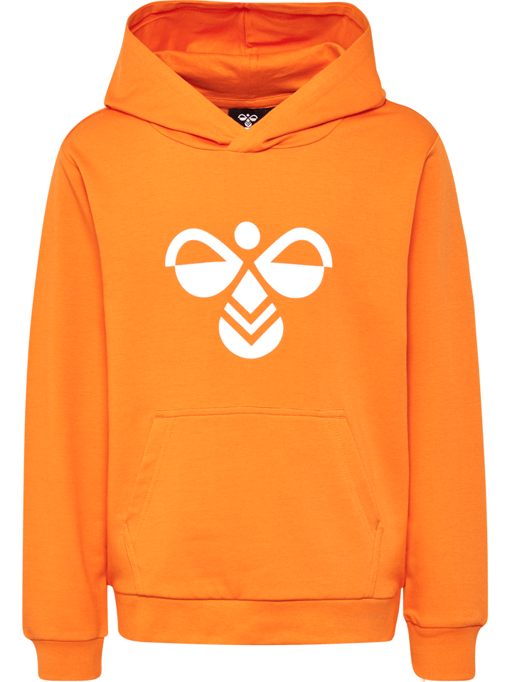 Kids' hmlCUATRO Hoodie Persimmon Orange Hummel