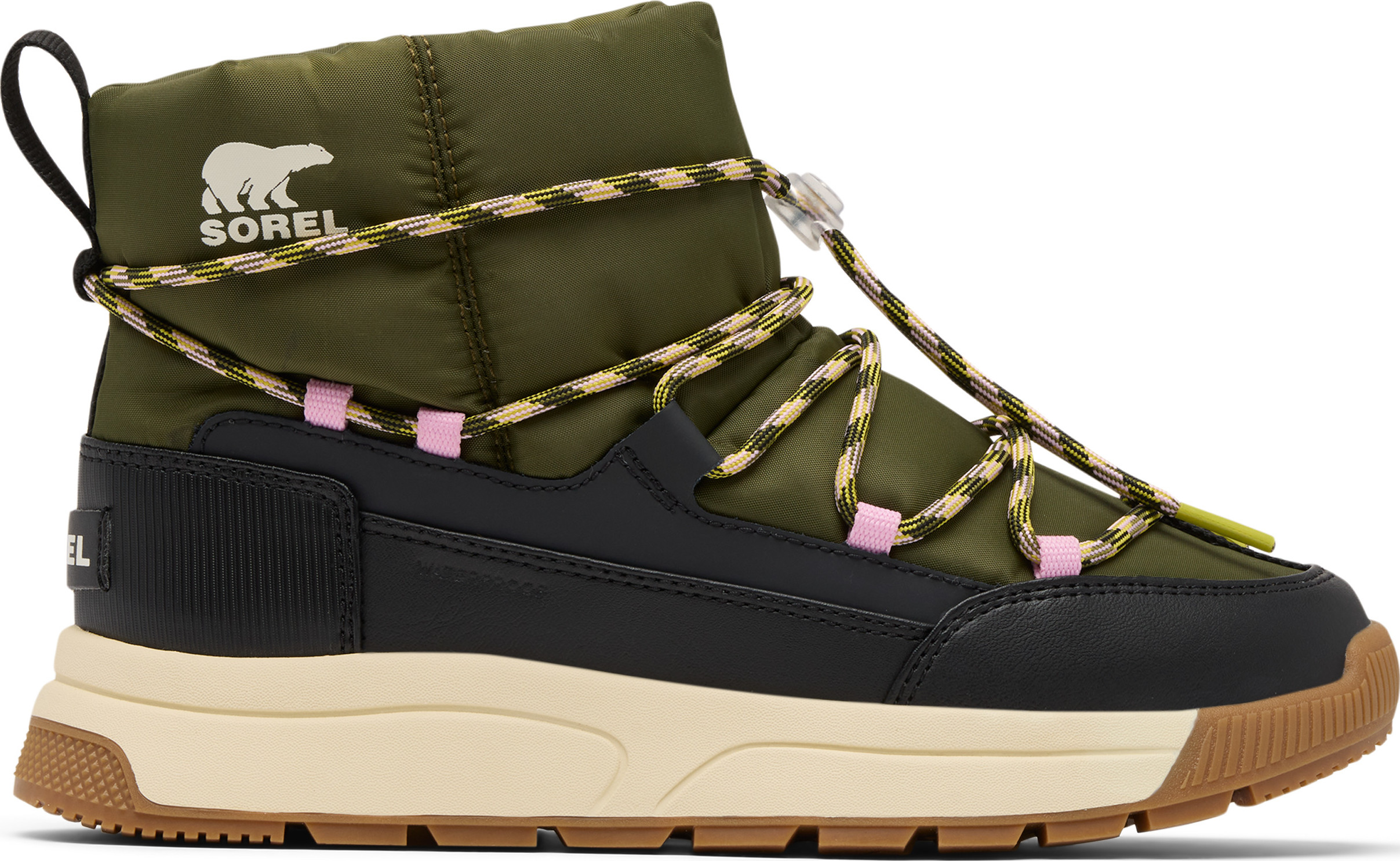 Utility green, black