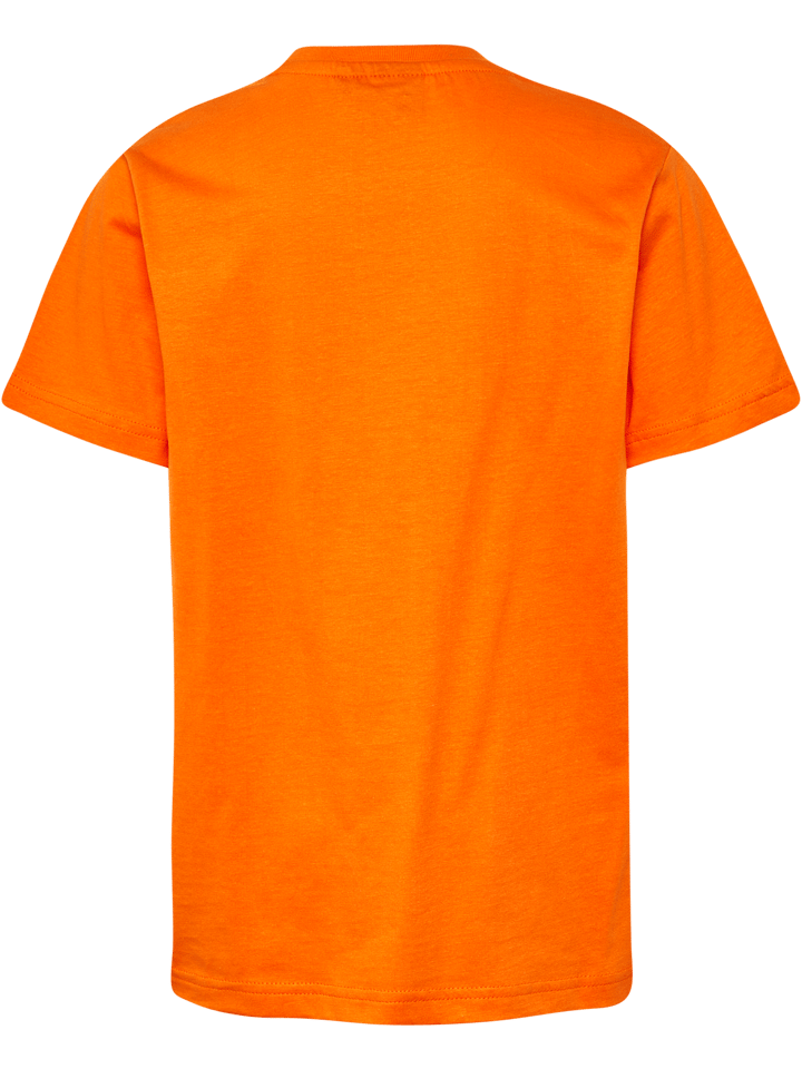 Kids' hmlTRES T-Shirt Short Sleeve Persimmon Orange Hummel