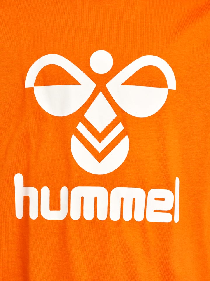 Kids' hmlTRES T-Shirt Short Sleeve Persimmon Orange Hummel