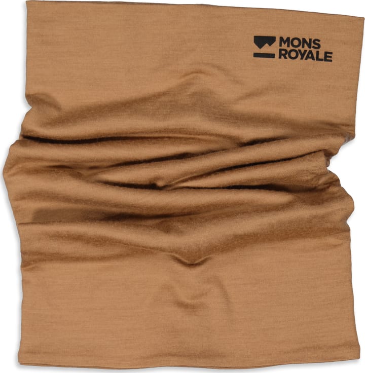 Mons Royale Double Up Neckwarmer Toffee Mons Royale Mons Royale Double Up Neckwarmer Toffee Mons Royale