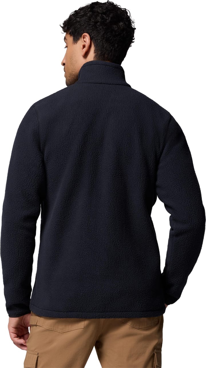 Columbia Men's Jasper Ridge Pebbled Fleece Jacket Black Columbia