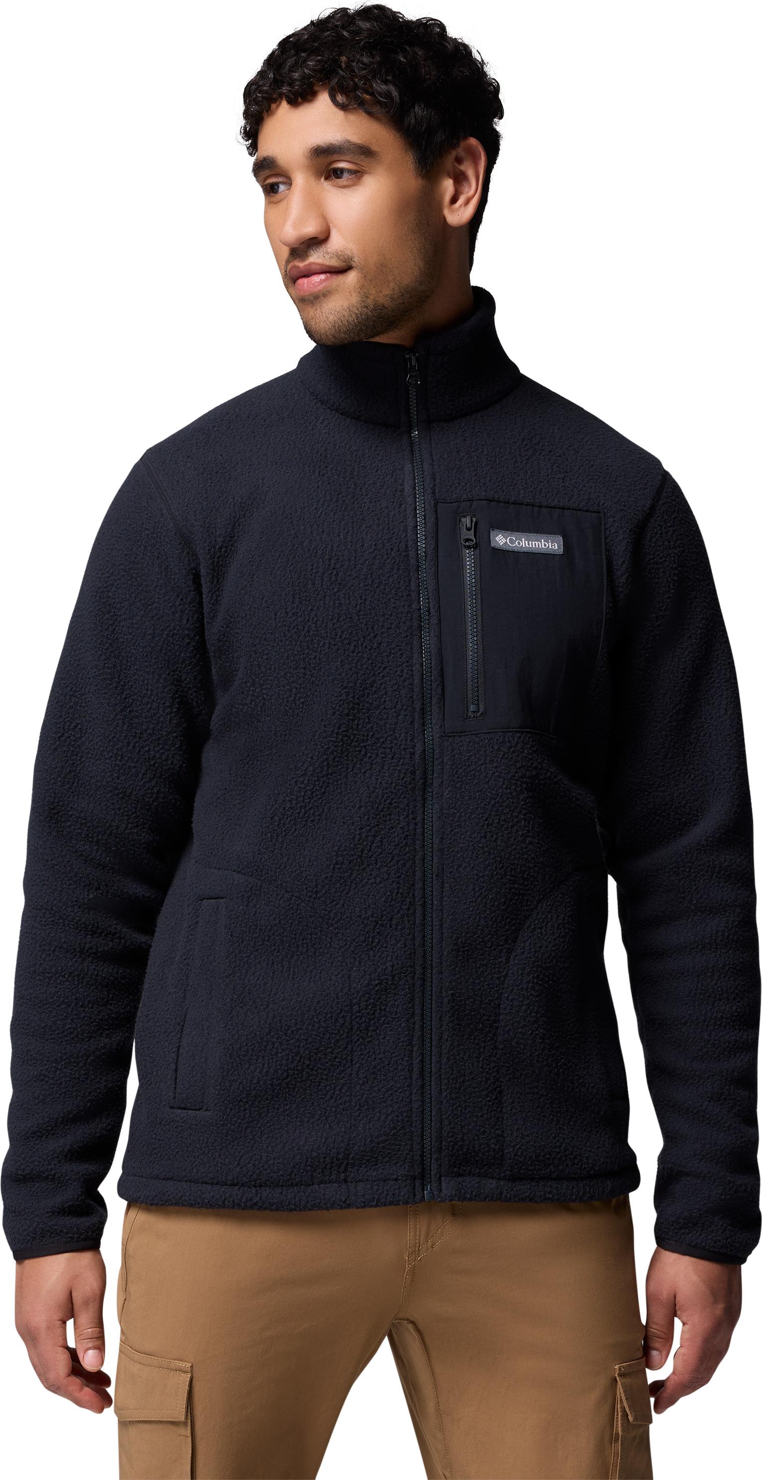 COLUMBIA Men's Jasper Ridge Pebbled Fleece Jacket jackor