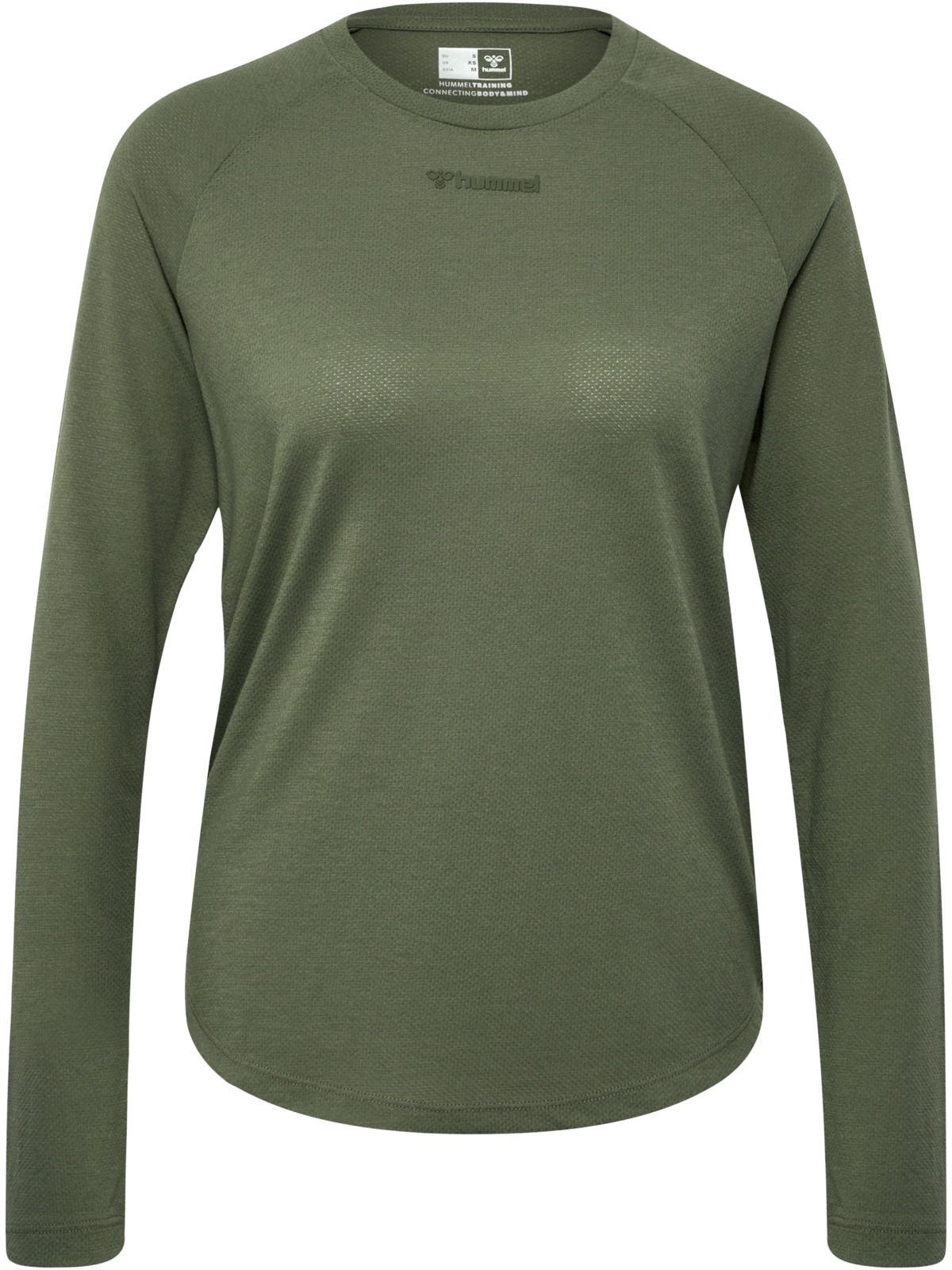 Women's hmlMT Vanja T-Shirt L/S Deep Lichen Green