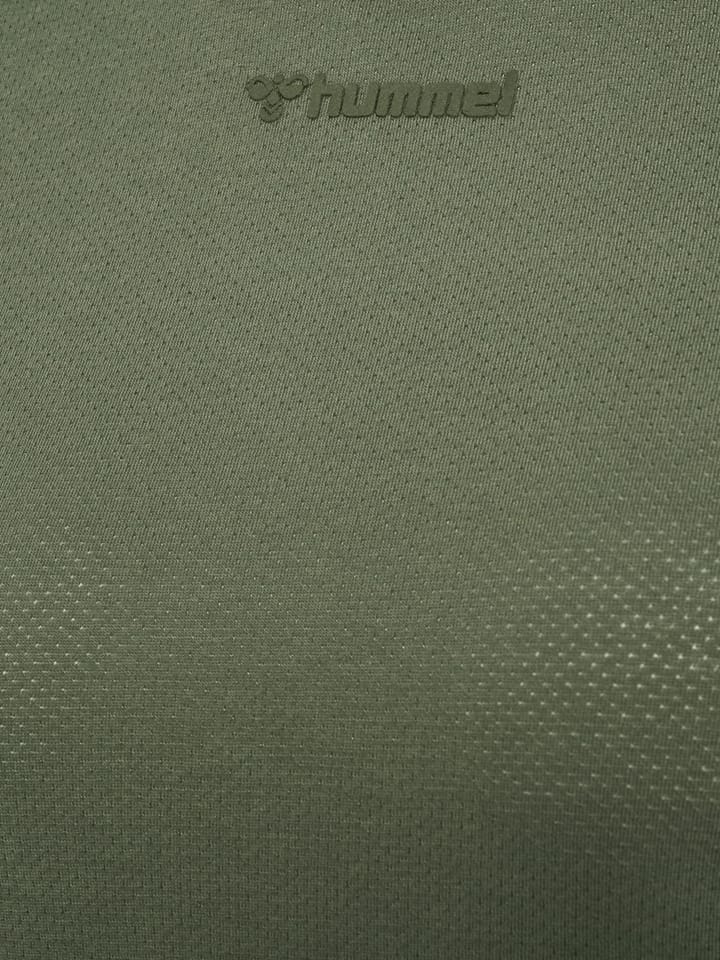 Women's hmlMT Vanja T-Shirt L/S Deep Lichen Green Hummel