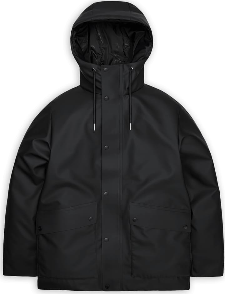 Rains Unisex Nome Parka W3T3 Black Rains