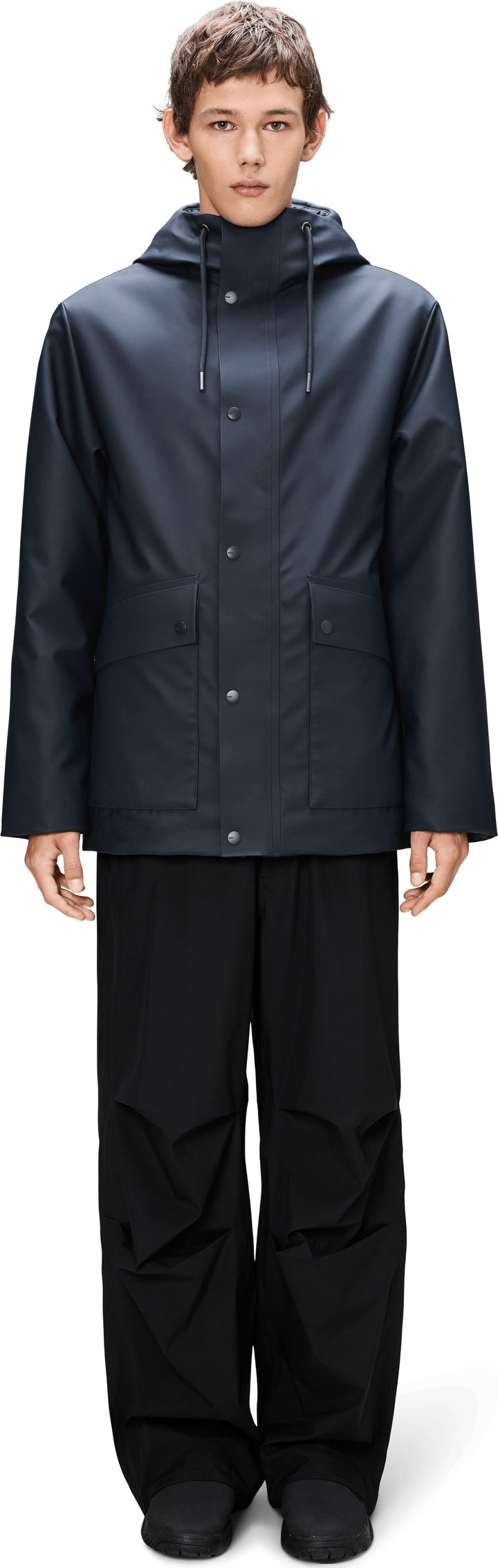 Rains Unisex Nome Parka W3T3 Navy Rains