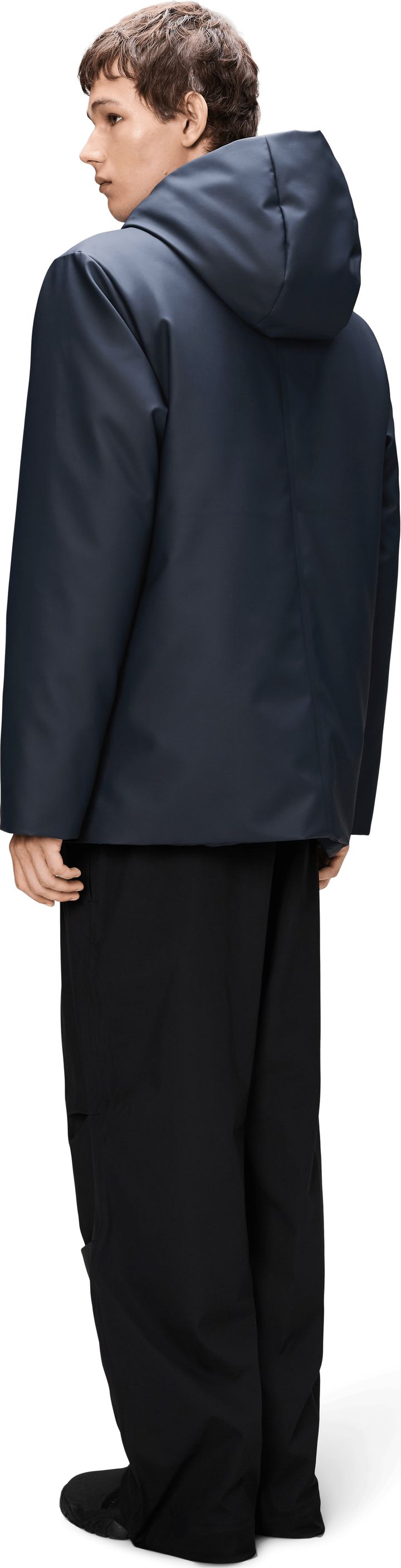 Rains Unisex Nome Parka W3T3 Navy Rains Rains Unisex Nome Parka W3T3 Navy Rains