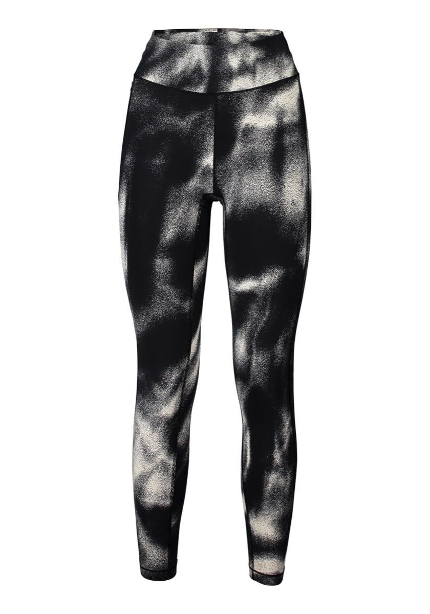 Casall Essential Tights Printed Haze Beige/Black