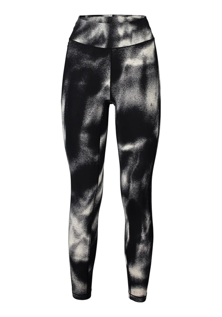Casall Women's Iconic Printed 7/8 Tights Haze Beige/Black Casall Casall Women's Iconic Printed 7/8 Tights Haze Beige/Black Casall