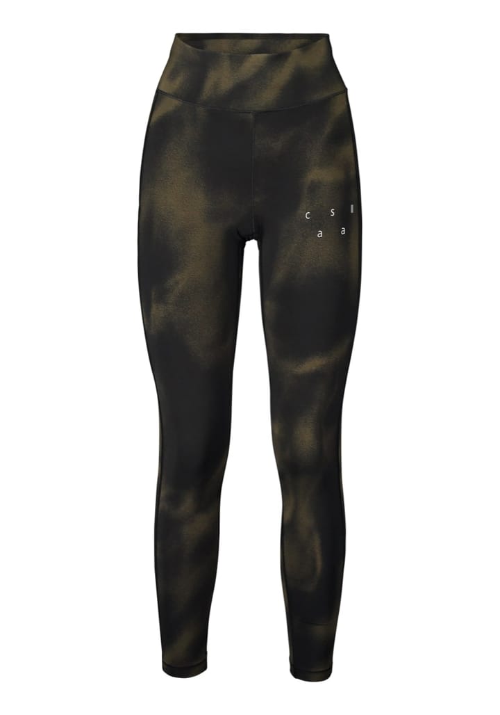 Casall Essential Tights Printed Haze Dk Green Casall Casall Essential Tights Printed Haze Dk Green Casall