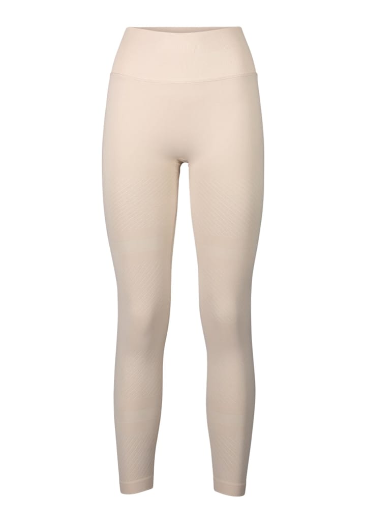 Casall Women's Essential Block Seamless High Waist Tights Light Sand Casall Casall Women's Essential Block Seamless High Waist Tights Light Sand Casall