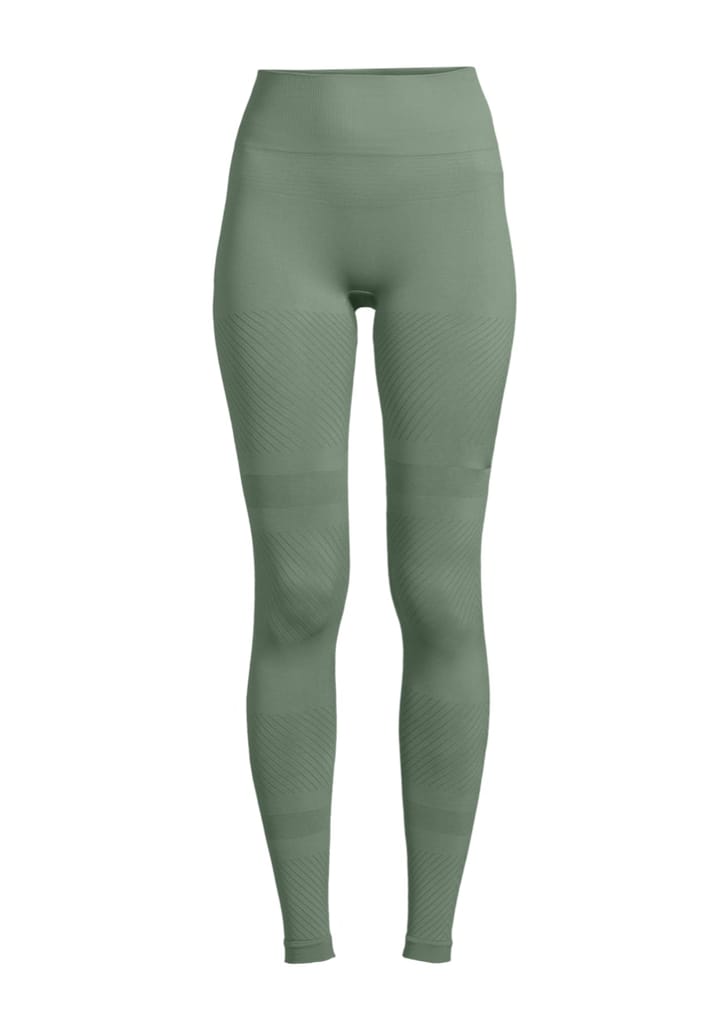 Casall Essential Block Seamless High Waist Tights Dusty Green Casall