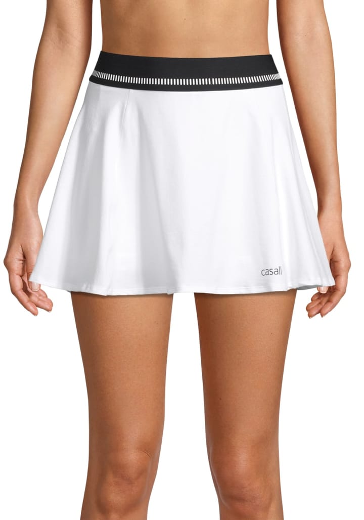 Casall Court Elastic Skirt White Casall Casall Court Elastic Skirt White Casall