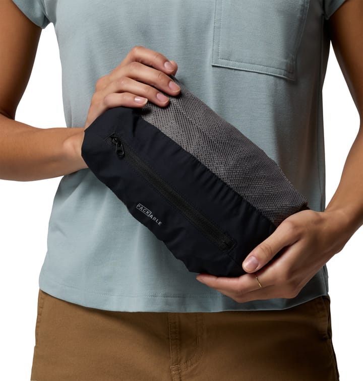 Columbia Women's Trailborne 2.5L Packable Waterproof Jacket Black Columbia