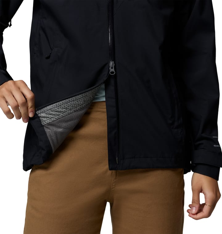 Columbia Women's Trailborne 2.5L Packable Waterproof Jacket Black Columbia