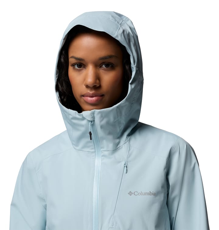 Columbia Women's Trailborne 2.5L Packable Waterproof Jacket Marine Light Columbia
