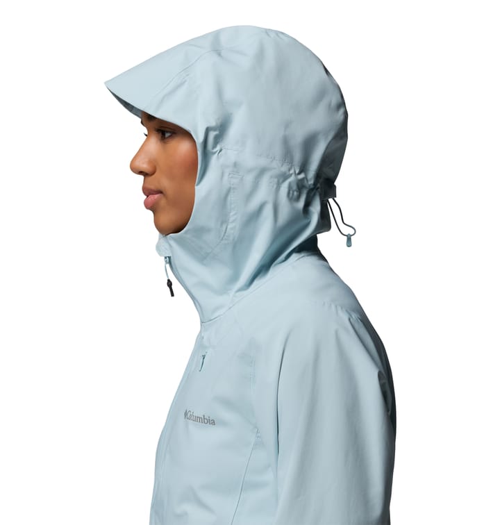 Columbia Women's Trailborne 2.5L Packable Waterproof Jacket Marine Light Columbia