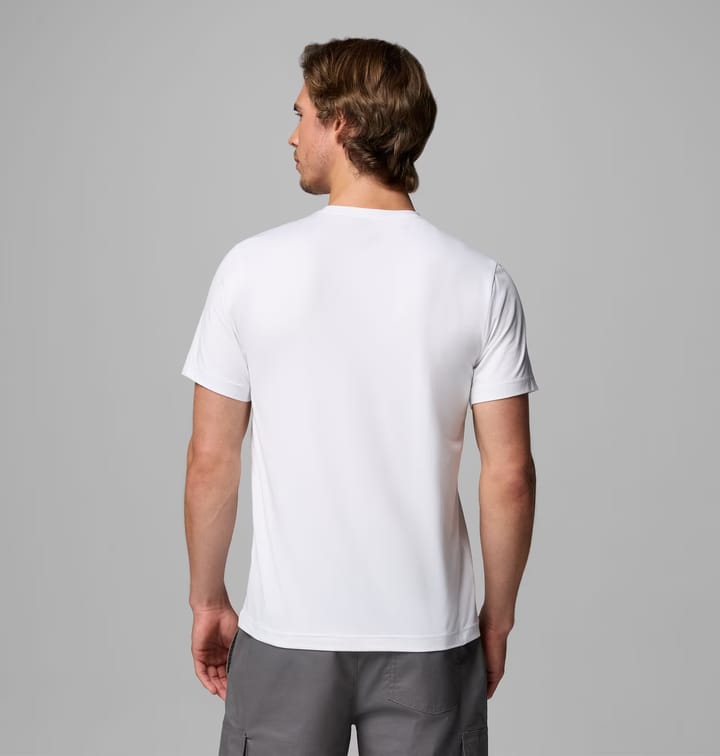 Columbia Men's CSC Outdoor Organic Cotton T-Shirt White, Scoped View Columbia