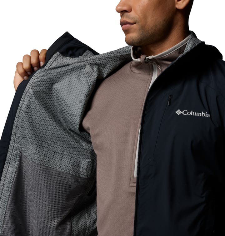 Columbia Men's Trailborne 2.5L Packable Waterproof Jacket Black Columbia