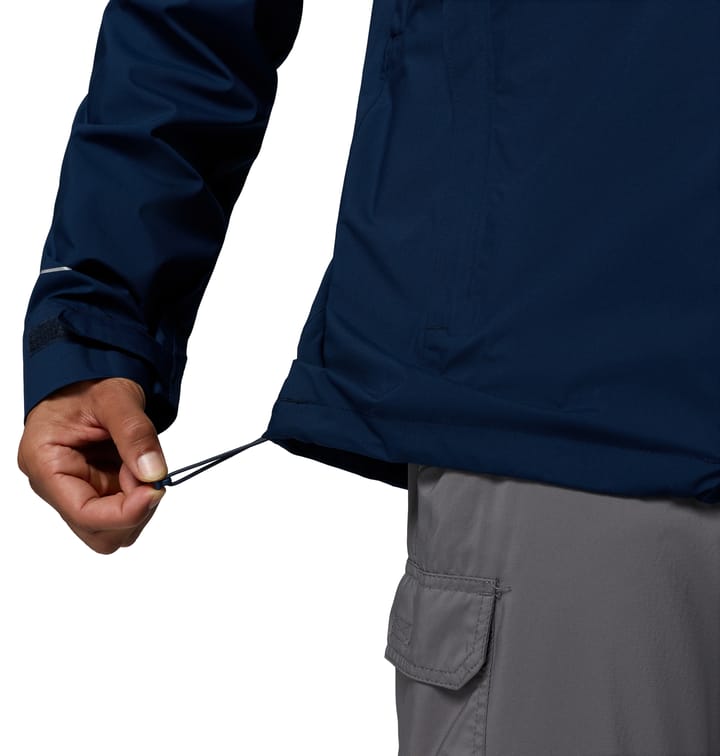 Columbia Men's Trailborne 2.5L Packable Waterproof Jacket Collegiate Navy Columbia