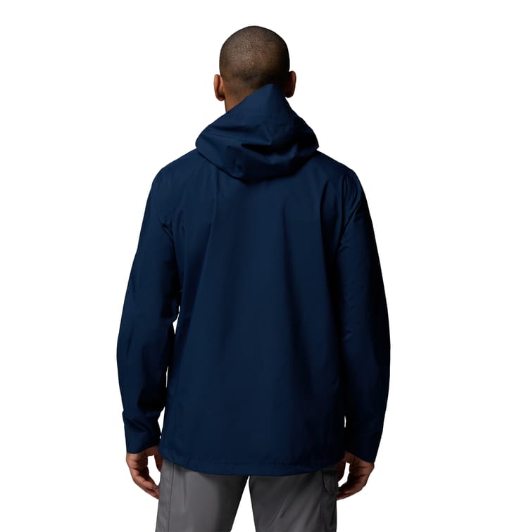 Columbia Men's Trailborne 2.5L Packable Waterproof Jacket Collegiate Navy Columbia