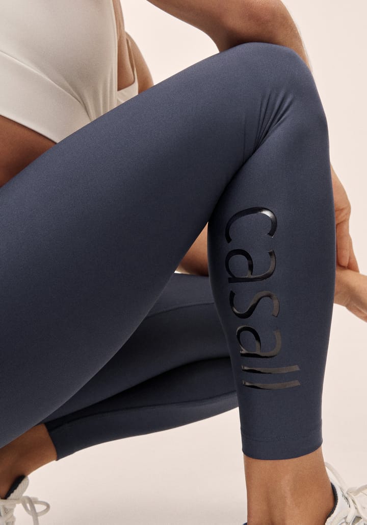 Casall Graphic High Waist Tights Core Blue Casall Casall Graphic High Waist Tights Core Blue Casall