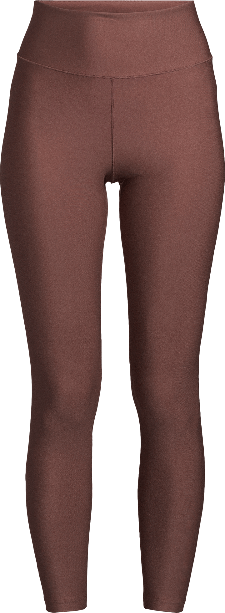 Casall Women's Graphic Sport Tights Dark Brown Casall