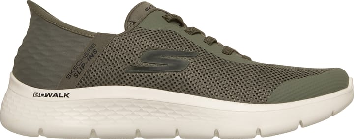 Skechers Men's Go Walk Flex - Hands Up Olive Skechers