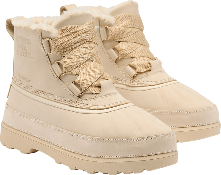 Sorel Ambler Fireside Chukka Wp Bleached Ceramic, Warm Gold Sorel